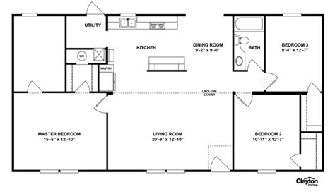 morton house plans open floor